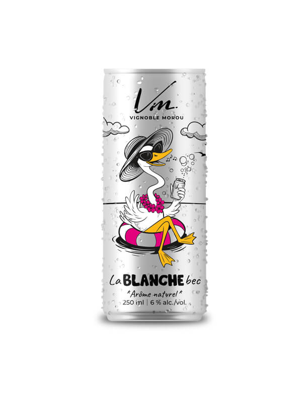 Vin La Blanche bec Prêt à boire